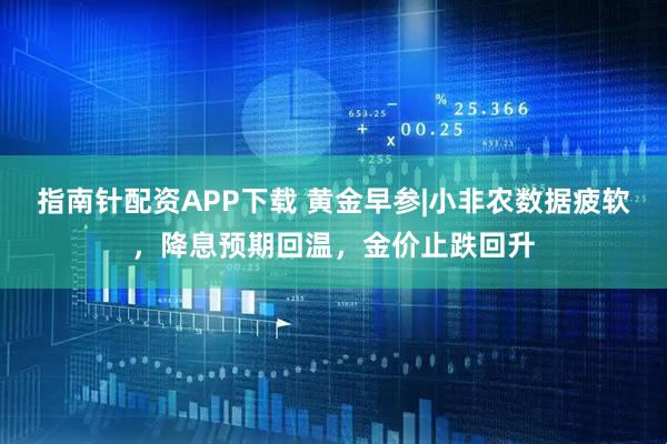 指南针配资APP下载 黄金早参|小非农数据疲软，降息预期回温，金价止跌回升
